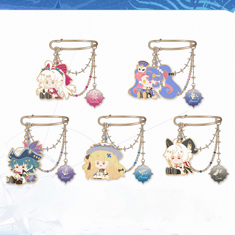 【 Pre order 】Wuthering Waves Resonators Theme Series Metal Brooch