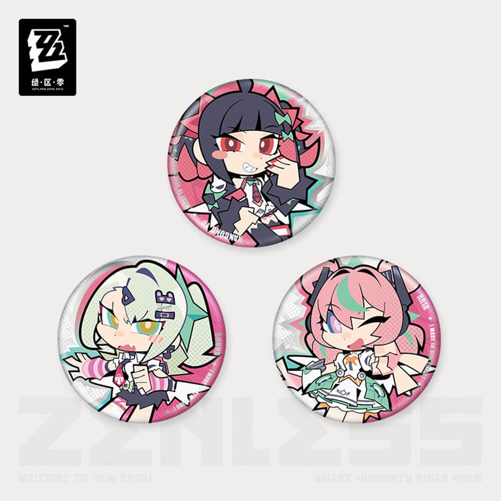 Zenless Zone Zero Angels of Delusion Q Version Badge