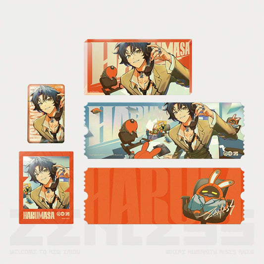 【 Pre order 】Zenless Zone Zero Asaba Harumasa Agent Story Merch Set