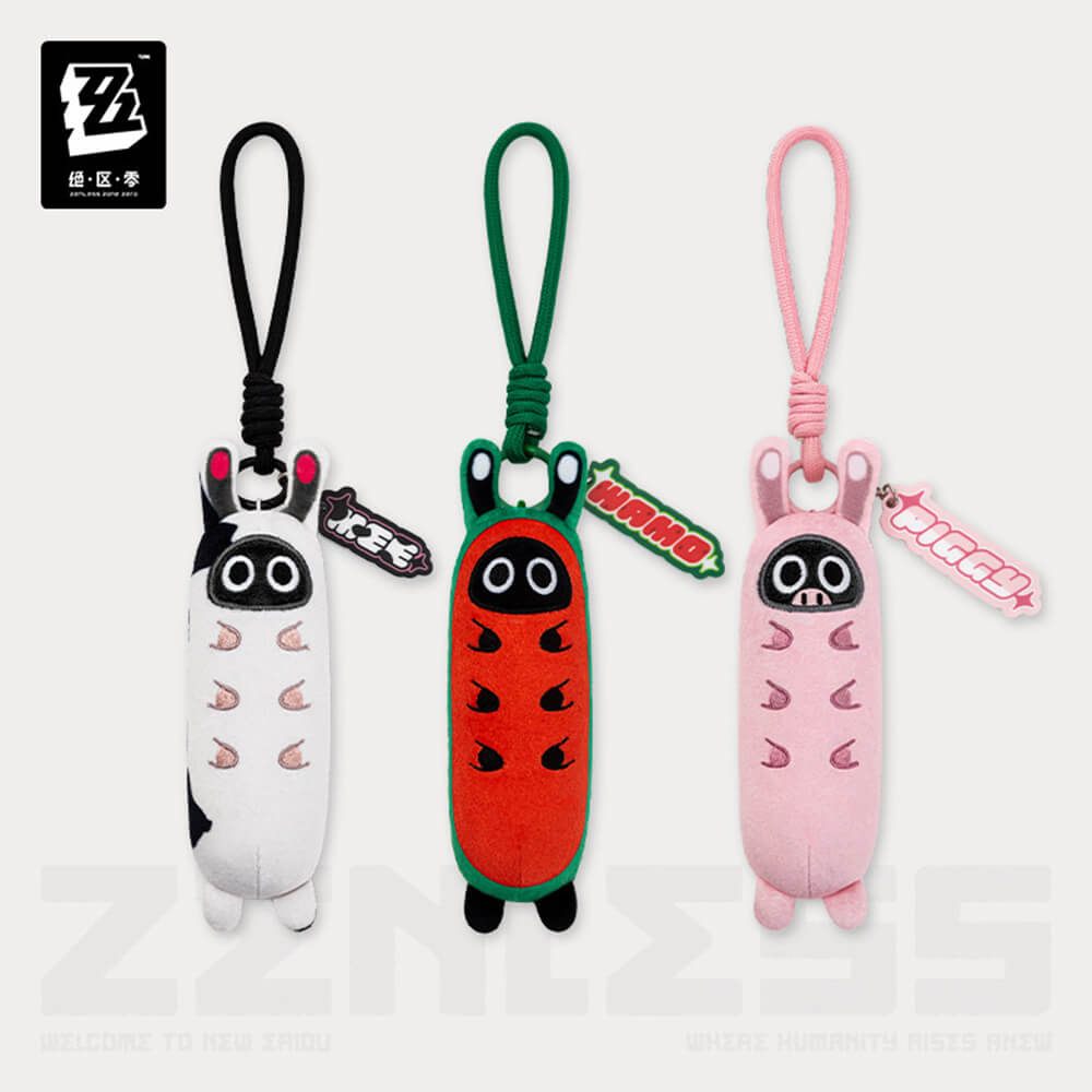 Zenless Zone Zero Bangboo Mini Plush Long Keychain