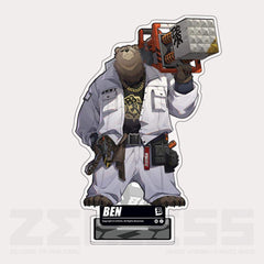 Zenless Zone Zero Belobog Heavy Industries Character Acrylic Stand
