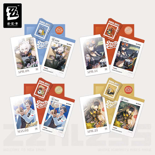 【 Pre order 】Zenless Zone Zero Character Birthday Commemorative Set Vol.4