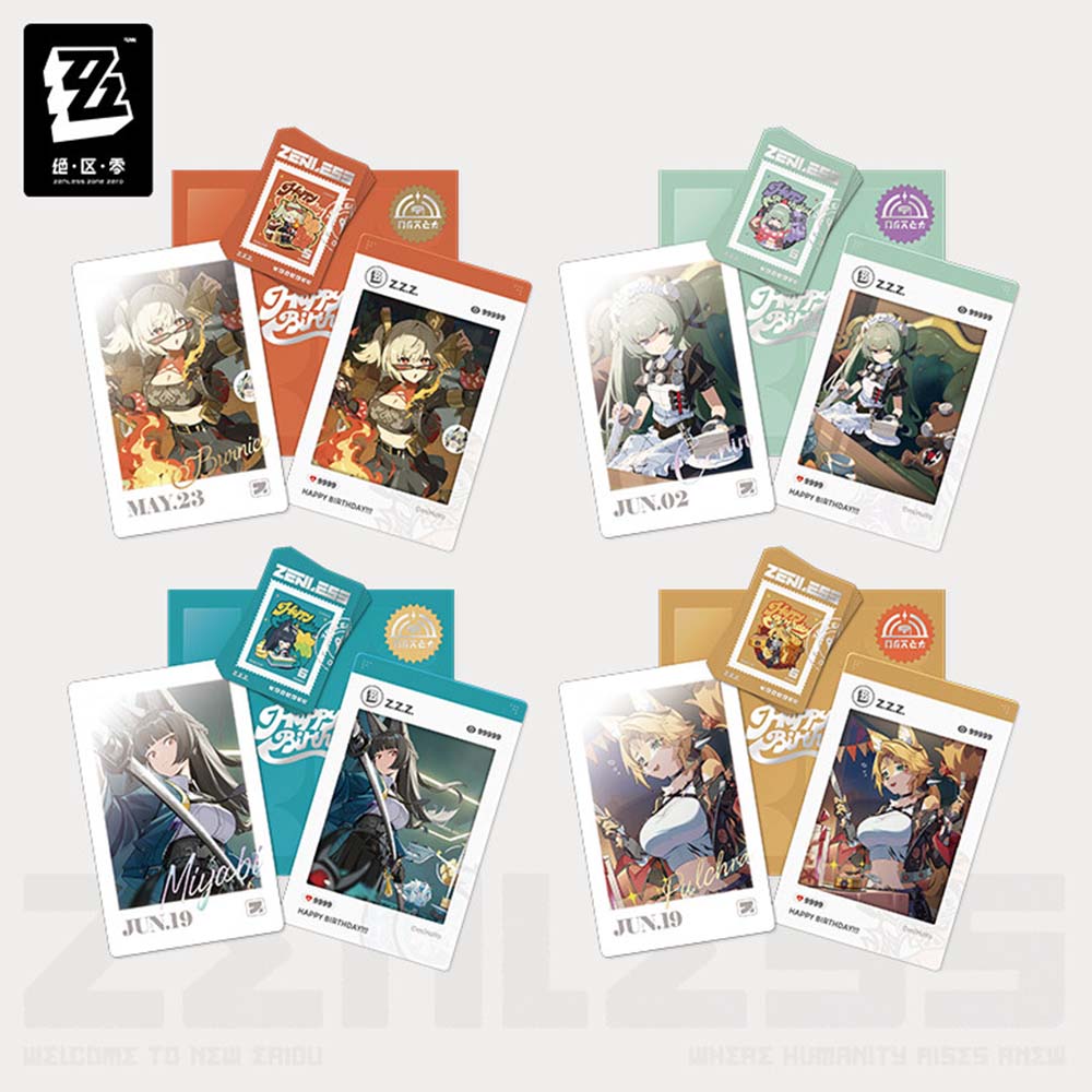 Zenless Zone Zero Character Birthday Commemorative Set Vol.5