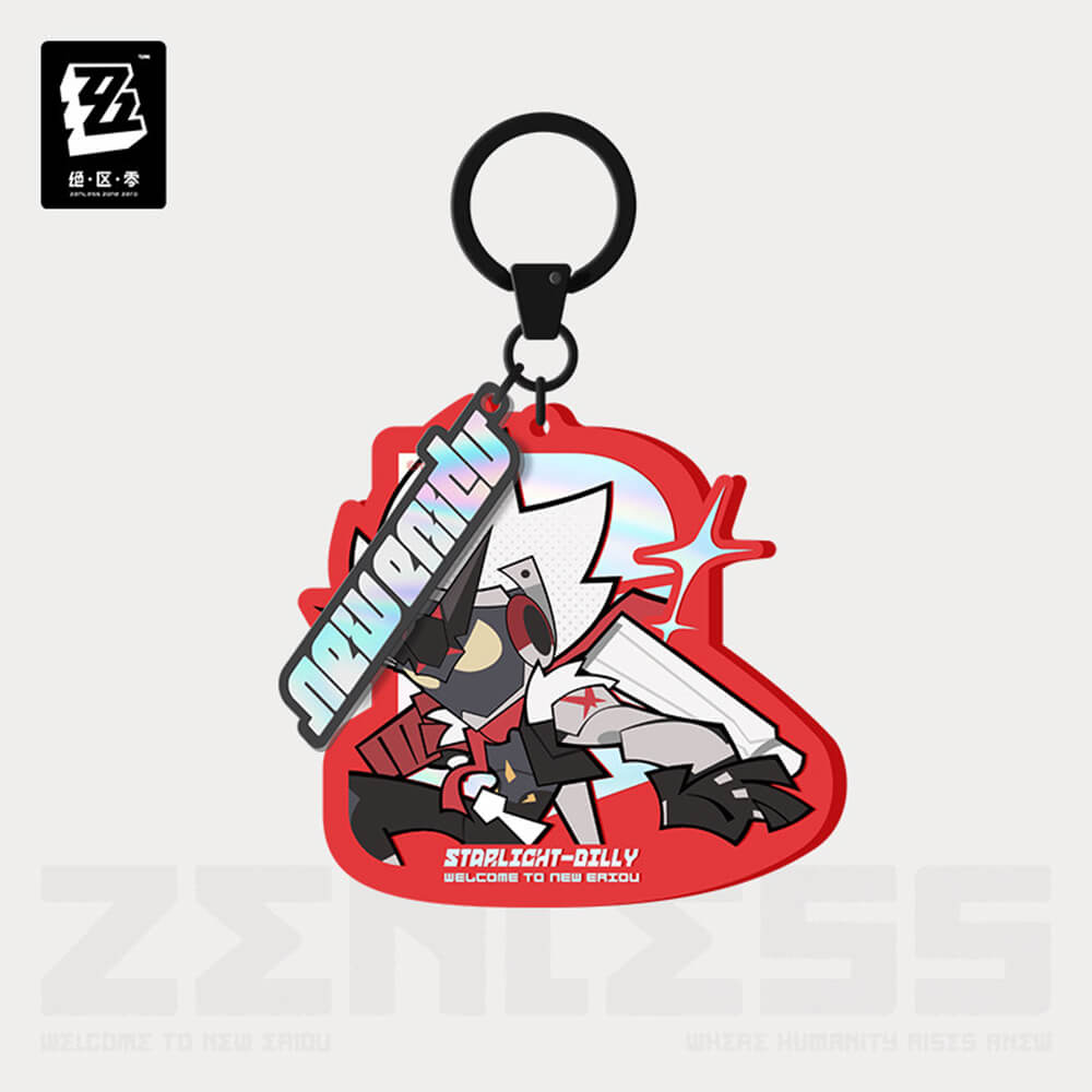 Zenless Zone Zero Cunning Hares Q Version Acrylic Pendant