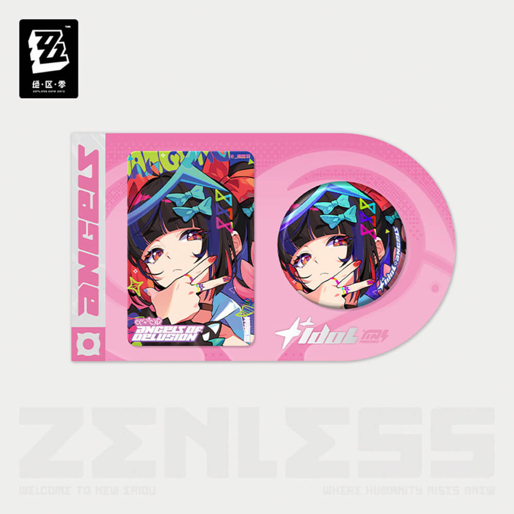Zenless Zone Zero Delusion Dreams Badge & Card Set
