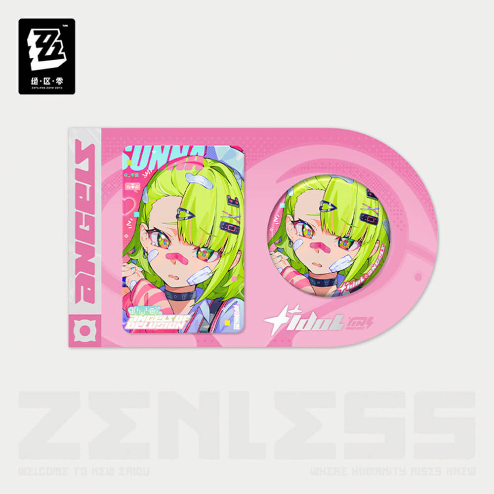 Zenless Zone Zero Delusion Dreams Badge & Card Set