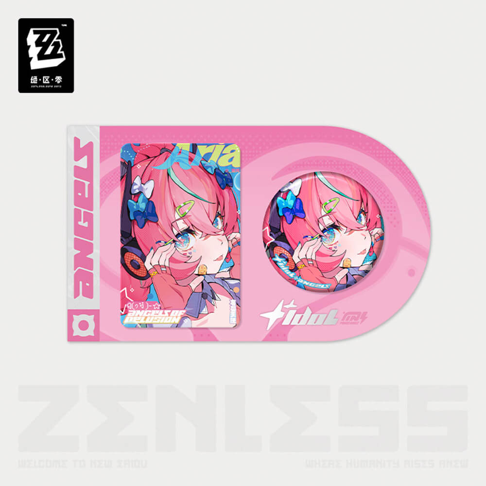 Zenless Zone Zero Delusion Dreams Badge & Card Set