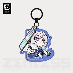 Zenless Zone Zero External Strategy Department Q Version Acrylic Pendant