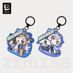 Zenless Zone Zero External Strategy Department Q Version Acrylic Pendant