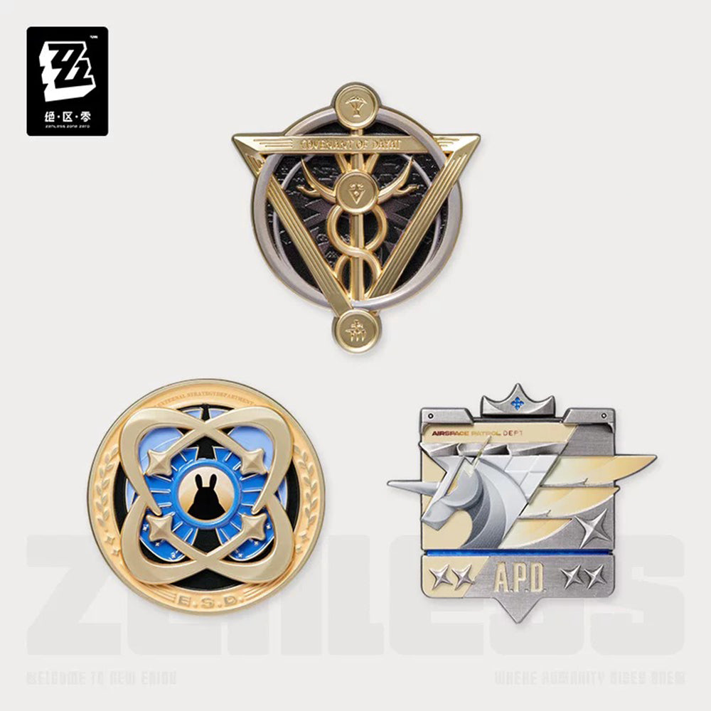 Zenless Zone Zero Faction Series Metal Badge