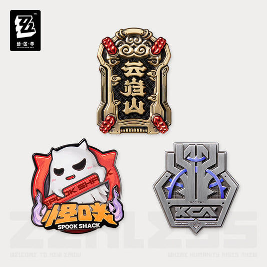 Zenless Zone Zero Faction Series Metal Badge