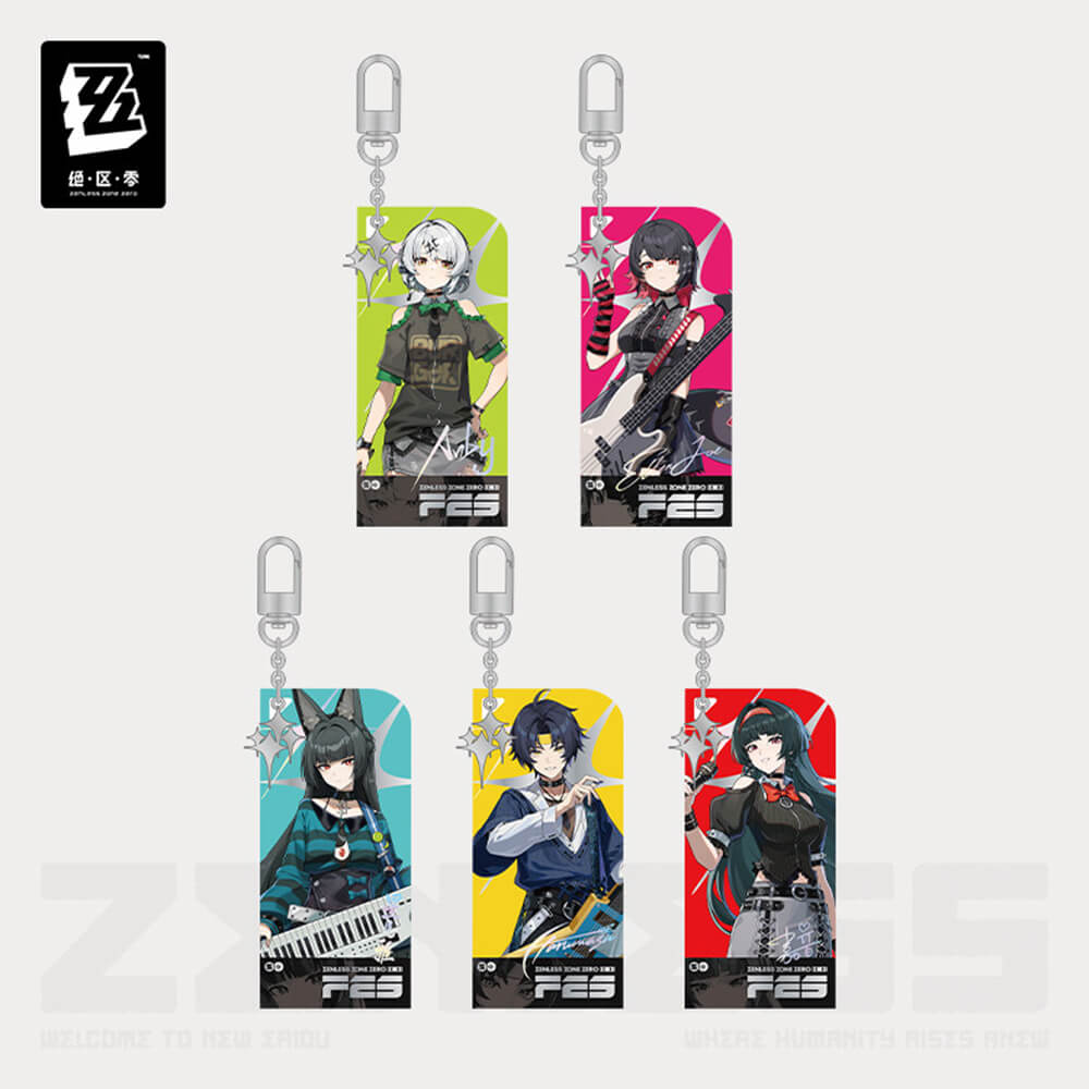 Zenless Zone Zero FES 2025 Character Acrylic Pendant