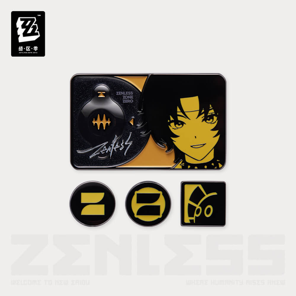 Zenless Zone Zero FES 2025 Character Metal Badge Set