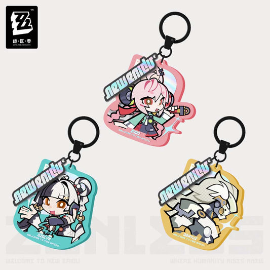 【 Pre order 】Zenless Zone Zero Krampus Compliance Authority Q Version Acrylic Pendant