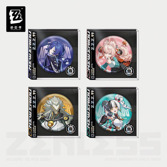 Zenless Zone Zero Krampus Compliance Authority Series Badge