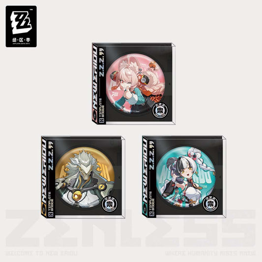 Zenless Zone Zero Krampus Compliance Authority Series Badge