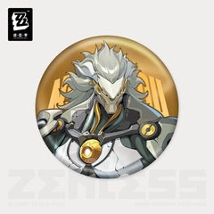 Zenless Zone Zero Krampus Compliance Authority Series Badge