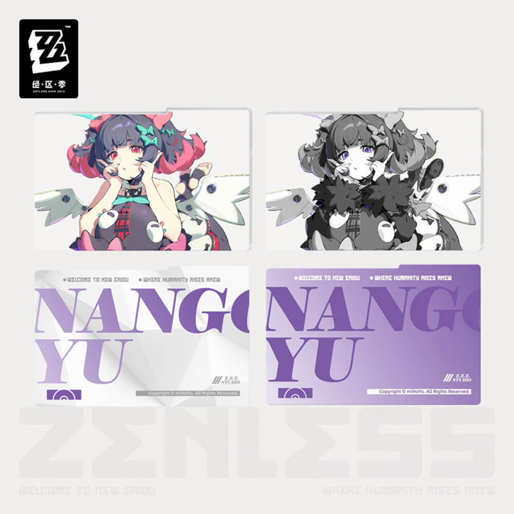 Zenless Zone Zero Mindscape Cinema Series Angels of Delusion Framed Acrylic Standee Set