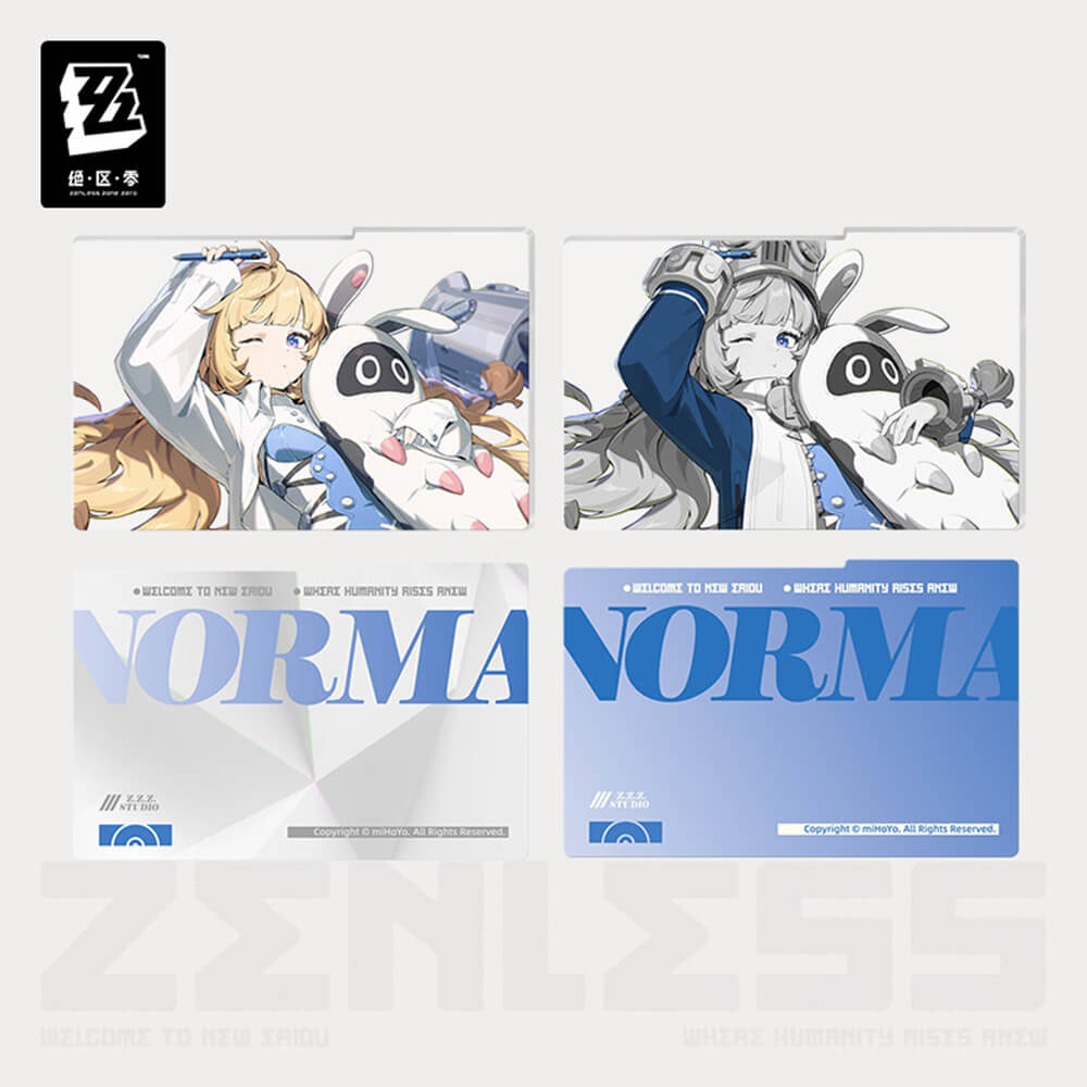 Zenless Zone Zero Mindscape Cinema Series External Strategy Department Framed Acrylic Standee Set