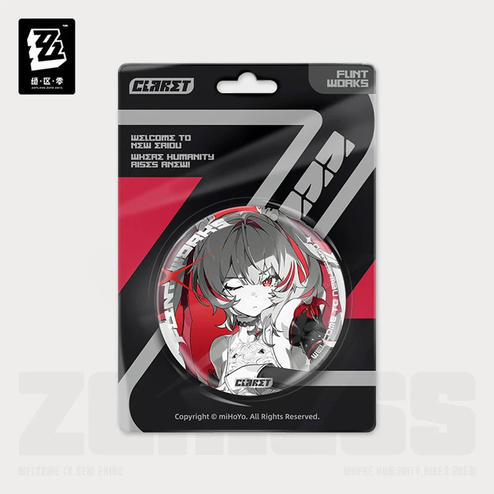Zenless Zone Zero Mindscape Cinema Series Flint Workshop Reflective Badge