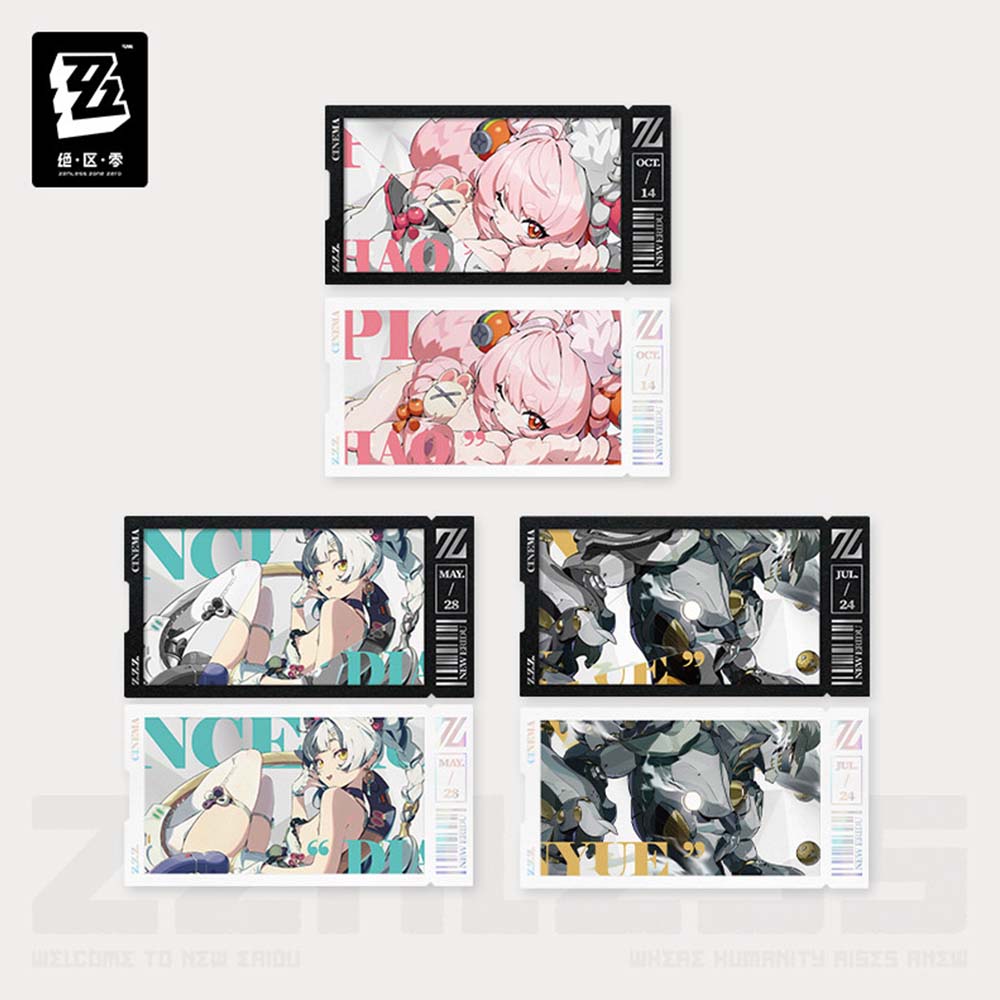 Zenless Zone Zero Mindscape Cinema Series Krampus Compliance Authority Card Set