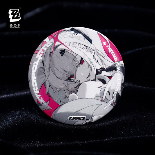 Zenless Zone Zero Mindscape Cinema Series Metropolitan Order Division Reflective Badge