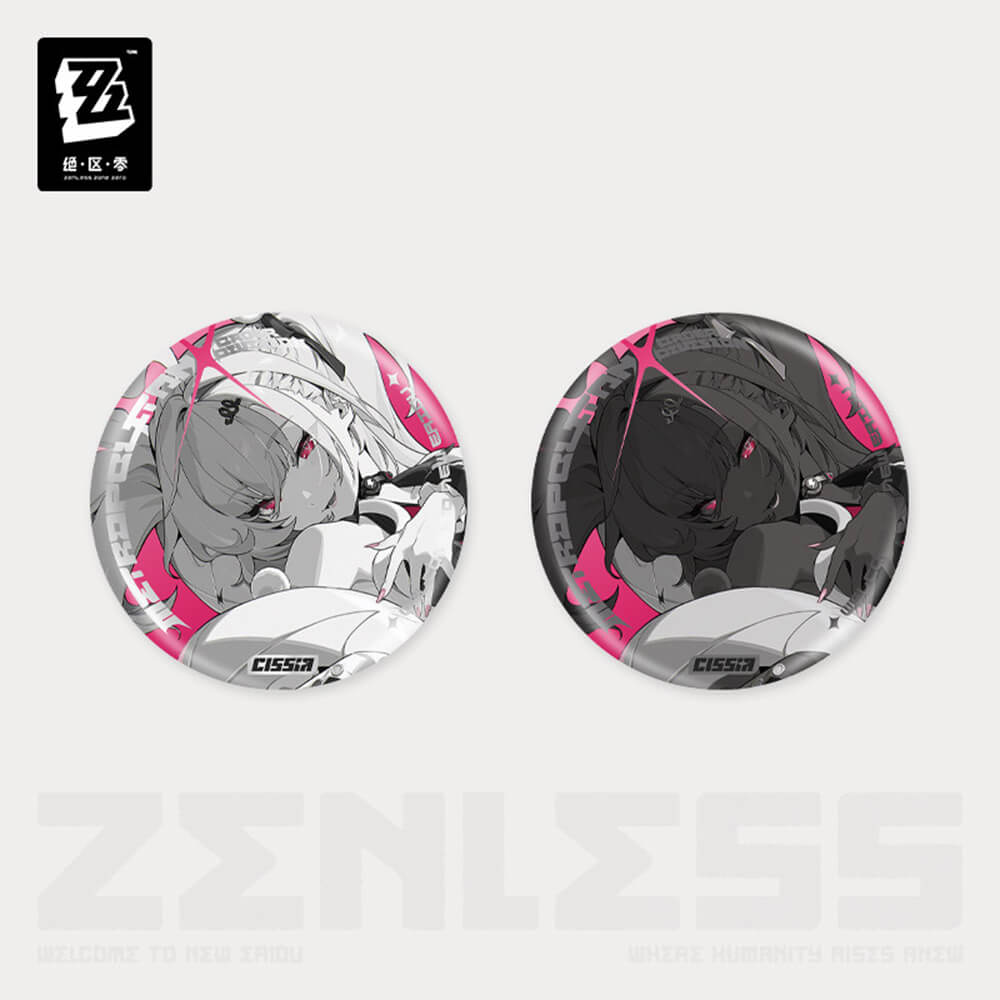 Zenless Zone Zero Mindscape Cinema Series Metropolitan Order Division Reflective Badge