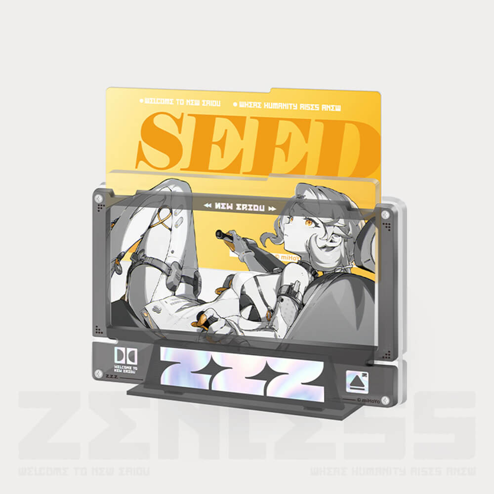 Zenless Zone Zero Mindscape Cinema Series Obol Squad Framed Acrylic Standee Set