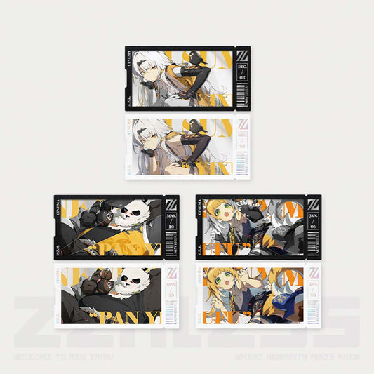 【 Pre order 】Zenless Zone Zero Mindscape Cinema Series Yunkui Summit Card Set