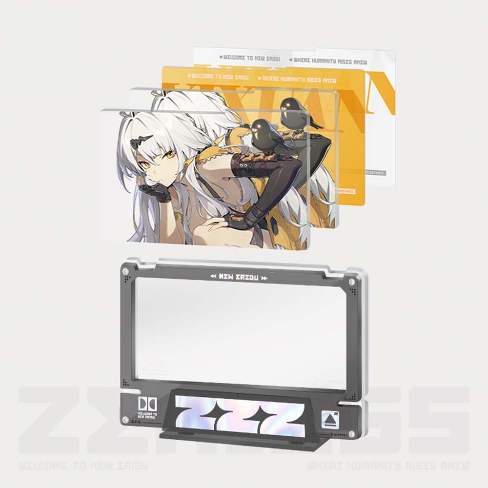 Zenless Zone Zero Mindscape Cinema Series Yunkui Summit Framed Acrylic Standee Set