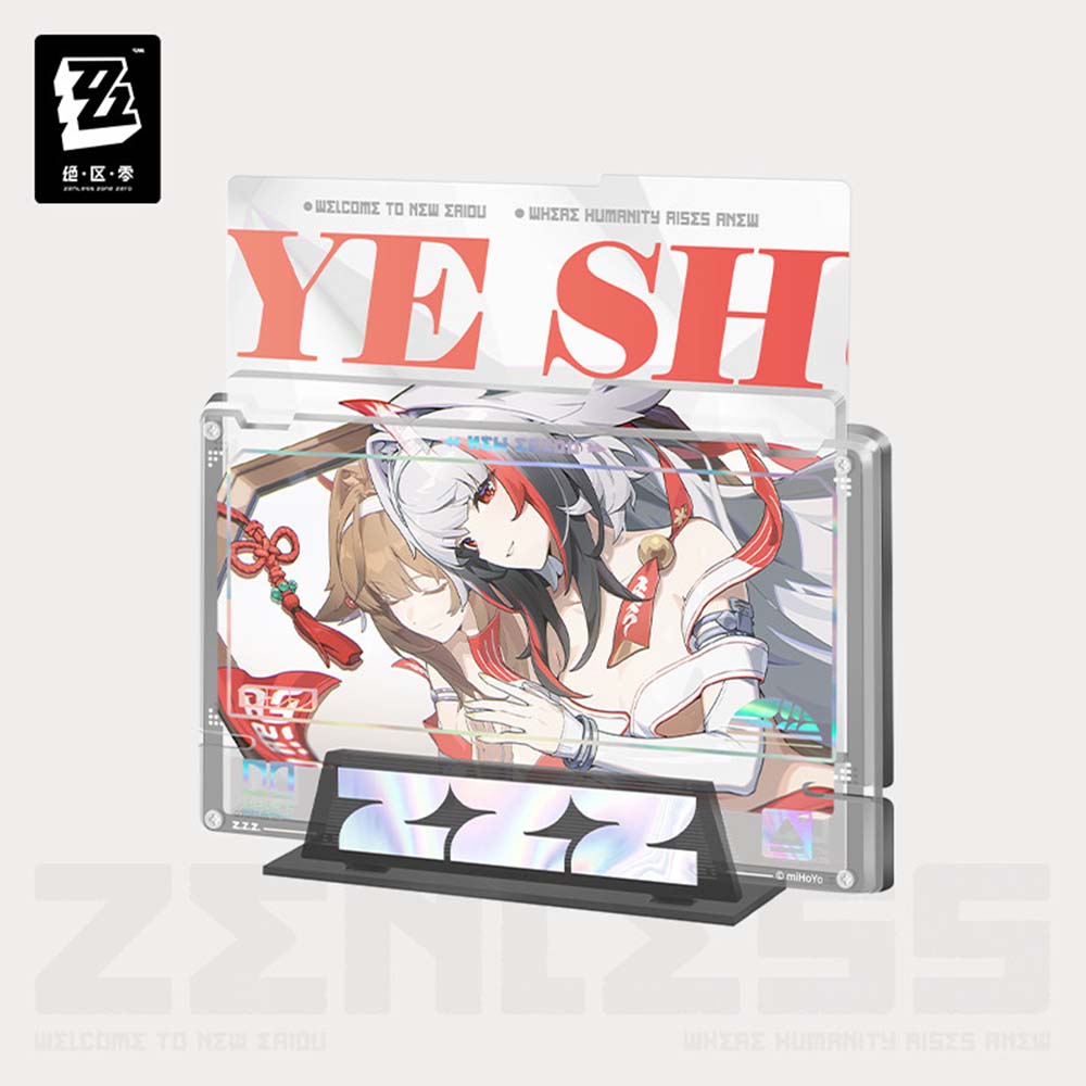 Zenless Zone Zero Mindscape Cinema Series Yunkui Summit Framed Acrylic Standee Set