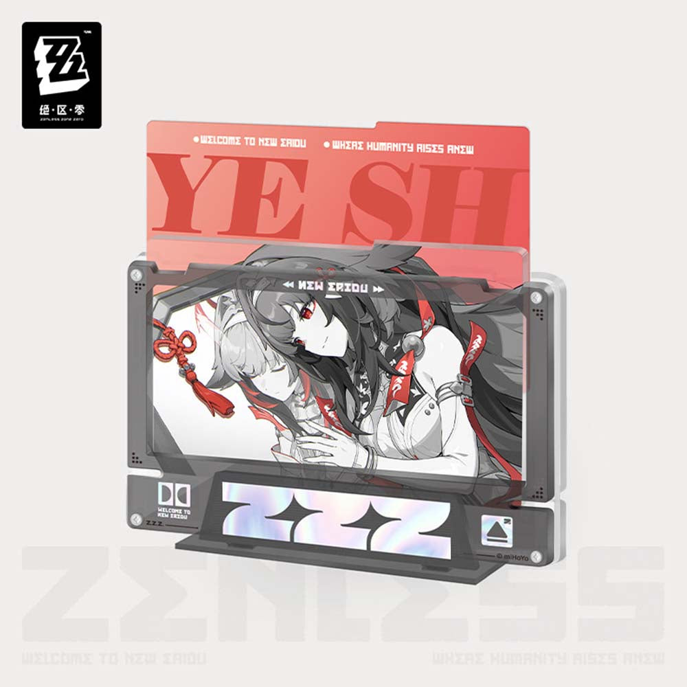 Zenless Zone Zero Mindscape Cinema Series Yunkui Summit Framed Acrylic Standee Set