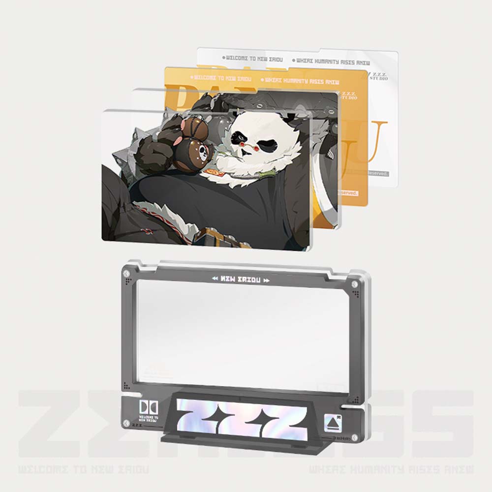 Zenless Zone Zero Mindscape Cinema Series Yunkui Summit Framed Acrylic Standee Set