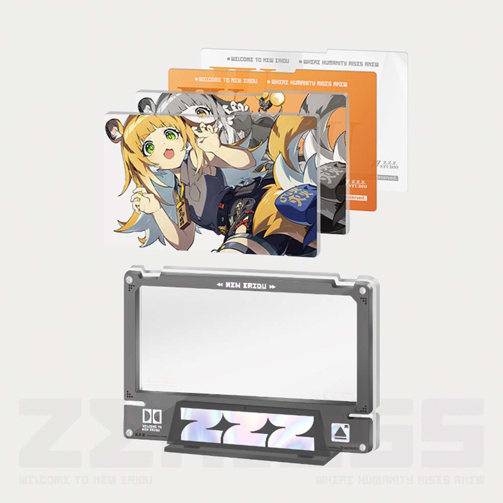 Zenless Zone Zero Mindscape Cinema Series Yunkui Summit Framed Acrylic Standee Set