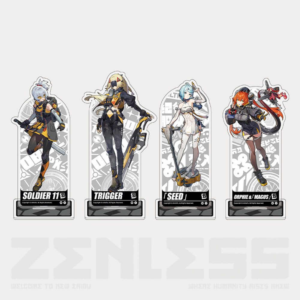Zenless Zone Zero Obol Squad Character Acrylic Stand