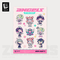 Zenless Zone Zero PINK Sugar Rush Series Angels of Delusion Chibi Sticker