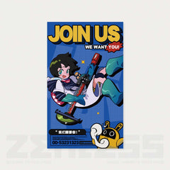 Zenless Zone Zero Random Play Videotape Series Poster Vol.2
