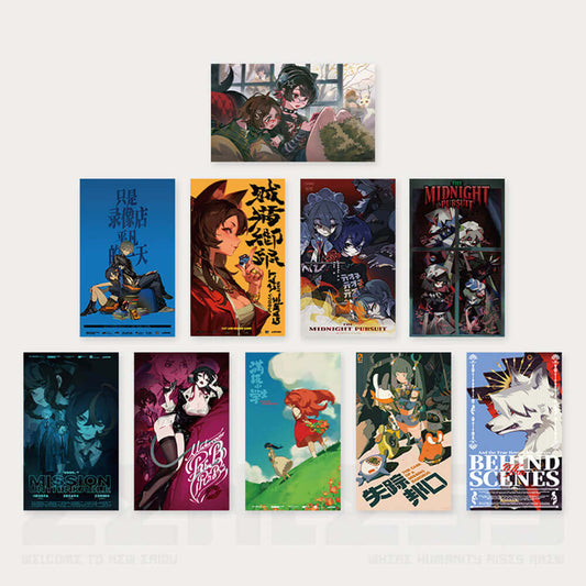 【 Pre order 】Zenless Zone Zero Random Play Videotape Series Poster Vol.3