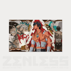 【 Pre order 】Zenless Zone Zero Random Play Videotape Series Poster Vol.4