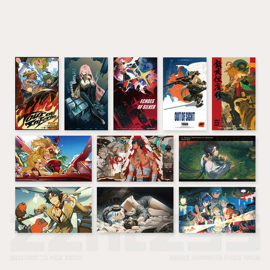 【 Pre order 】Zenless Zone Zero Random Play Videotape Series Poster Vol.4