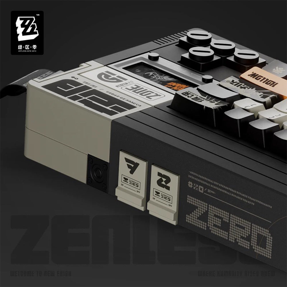 Zenless Zone Zero Tidal Noise Custom Tri‑Mode Mechanical Keyboard