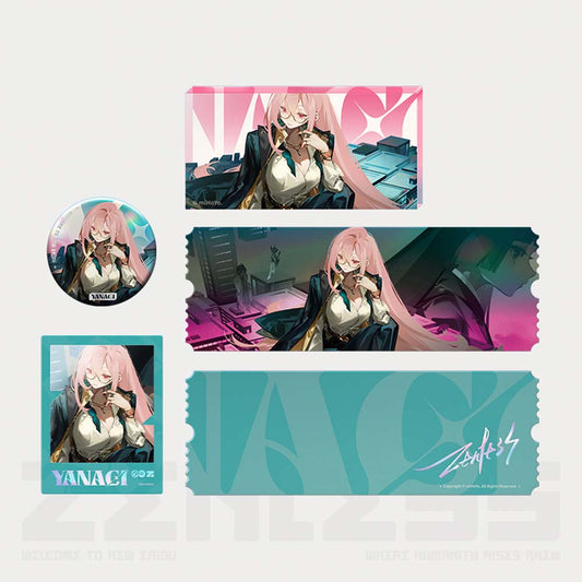 【 Pre order 】Zenless Zone Zero Tsukishiro Yanagi Agent Story Merch Set