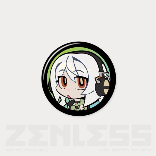 Zenless Zone Zero Affinity Excellent Series Agent Avatar Mini Badge Blind Box Vol.1
