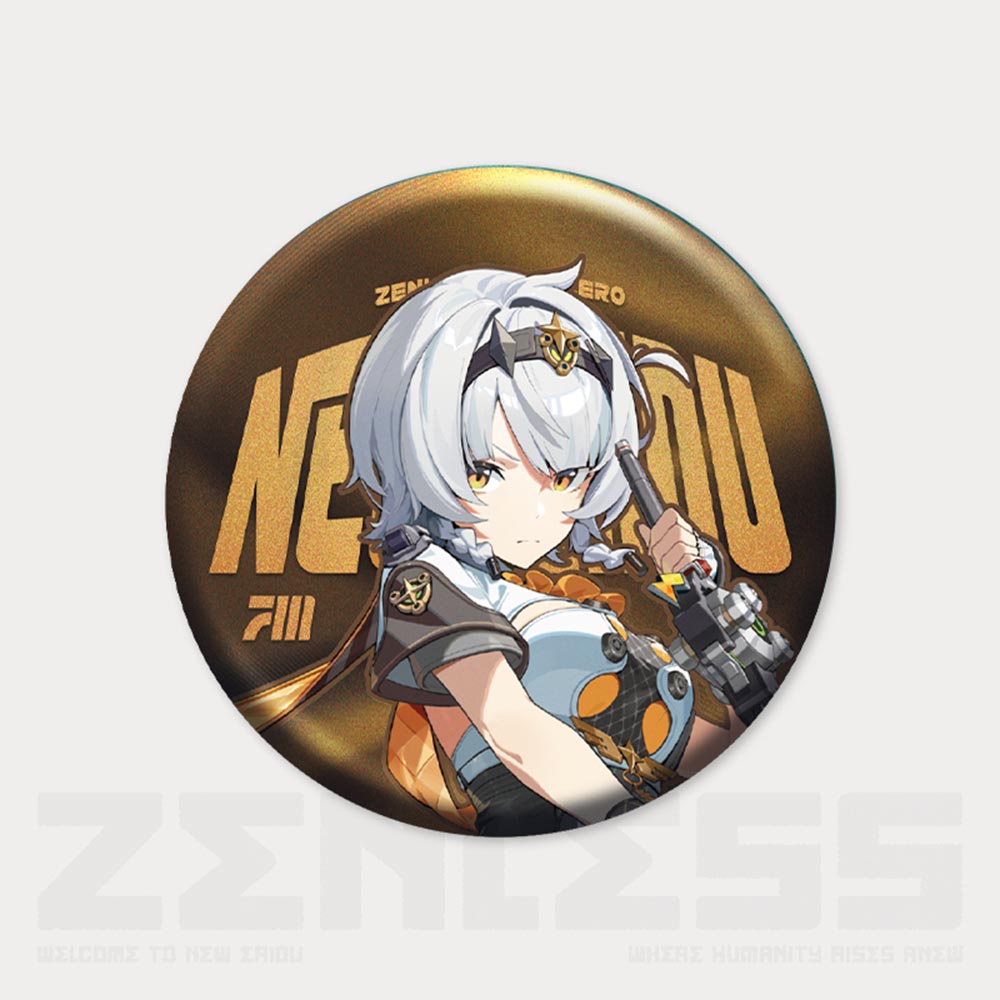 【 Pre order 】Zenless Zone Zero Soldier 0 - Anby Tinplate Badge