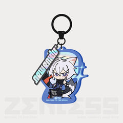 Zenless Zone Zero Criminal Investigation Special Response Team Q Version Acrylic Pendant