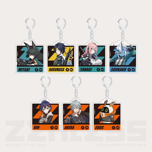 【 Pre order 】Zenless Zone Zero Everyday Life of Section 6 Acrylic Keychain