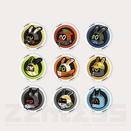 【 Pre order 】Zenless Zone Zero Everyday Life of Section 6 Series Bangboo Badge Blind Box