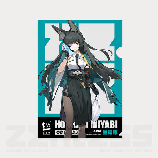 Zenless Zone Zero Everyday Life of Section 6 Series Character Document Folder