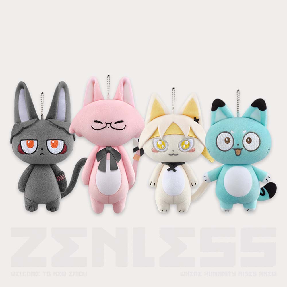 【 Pre order 】Zenless Zone Zero H.S.O.S.6 Kitties’ Remembrance Hangable Plushie