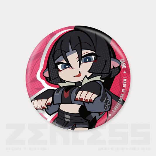 Zenless Zone Zero Jane Doe Q Version Badge